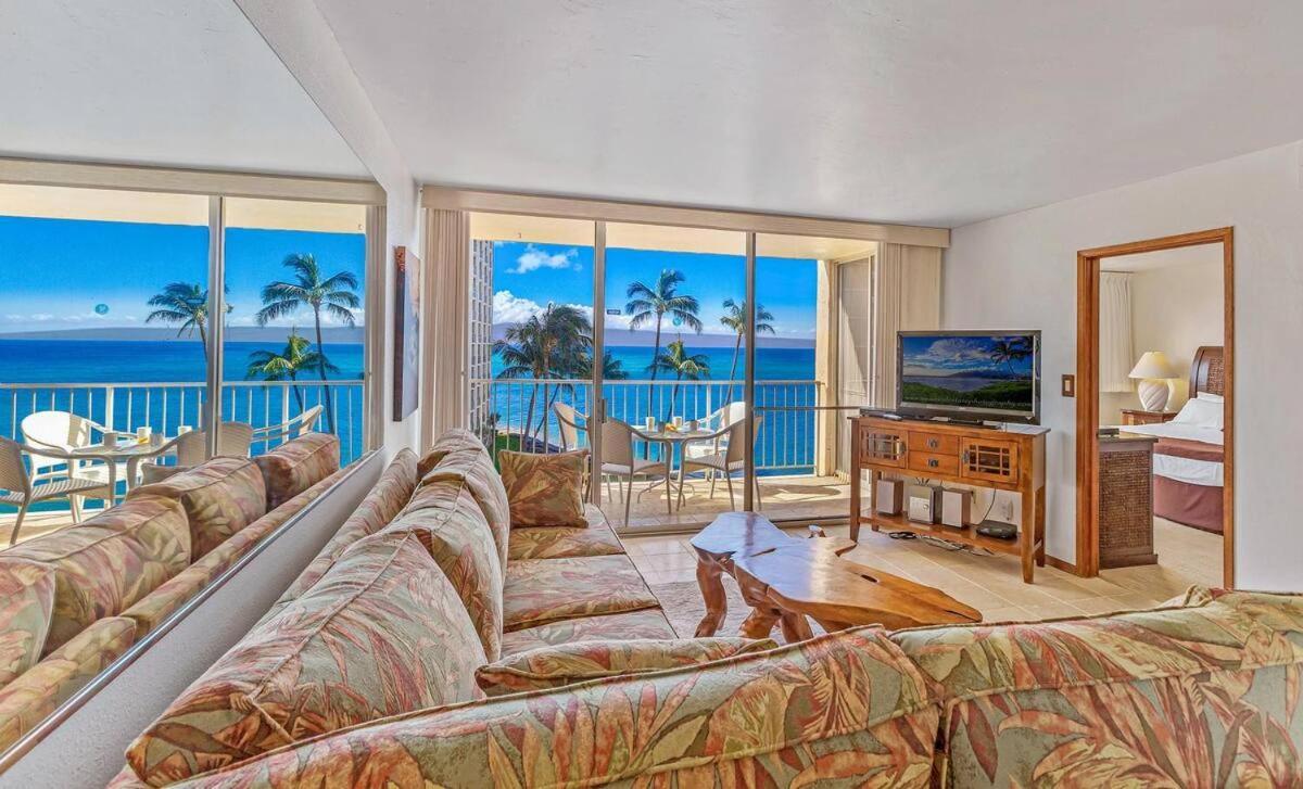 Stunning 1 Bedroom With Ocean And Island Views ~ Sleeps 4 ~ Royal Kahana 514 Экстерьер фото