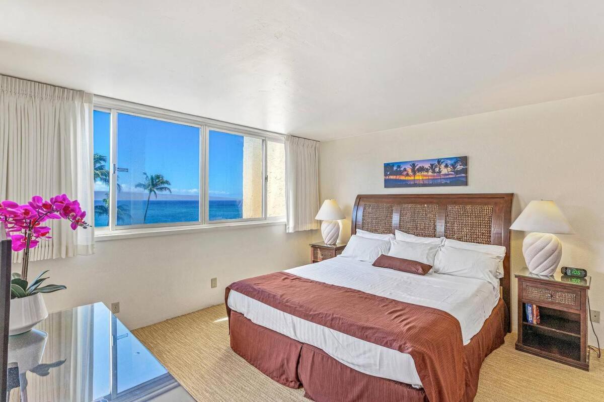 Stunning 1 Bedroom With Ocean And Island Views ~ Sleeps 4 ~ Royal Kahana 514 Экстерьер фото