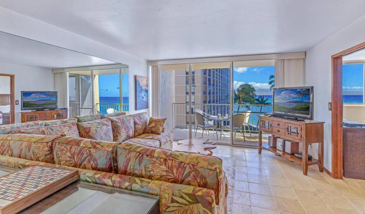 Stunning 1 Bedroom With Ocean And Island Views ~ Sleeps 4 ~ Royal Kahana 514 Экстерьер фото